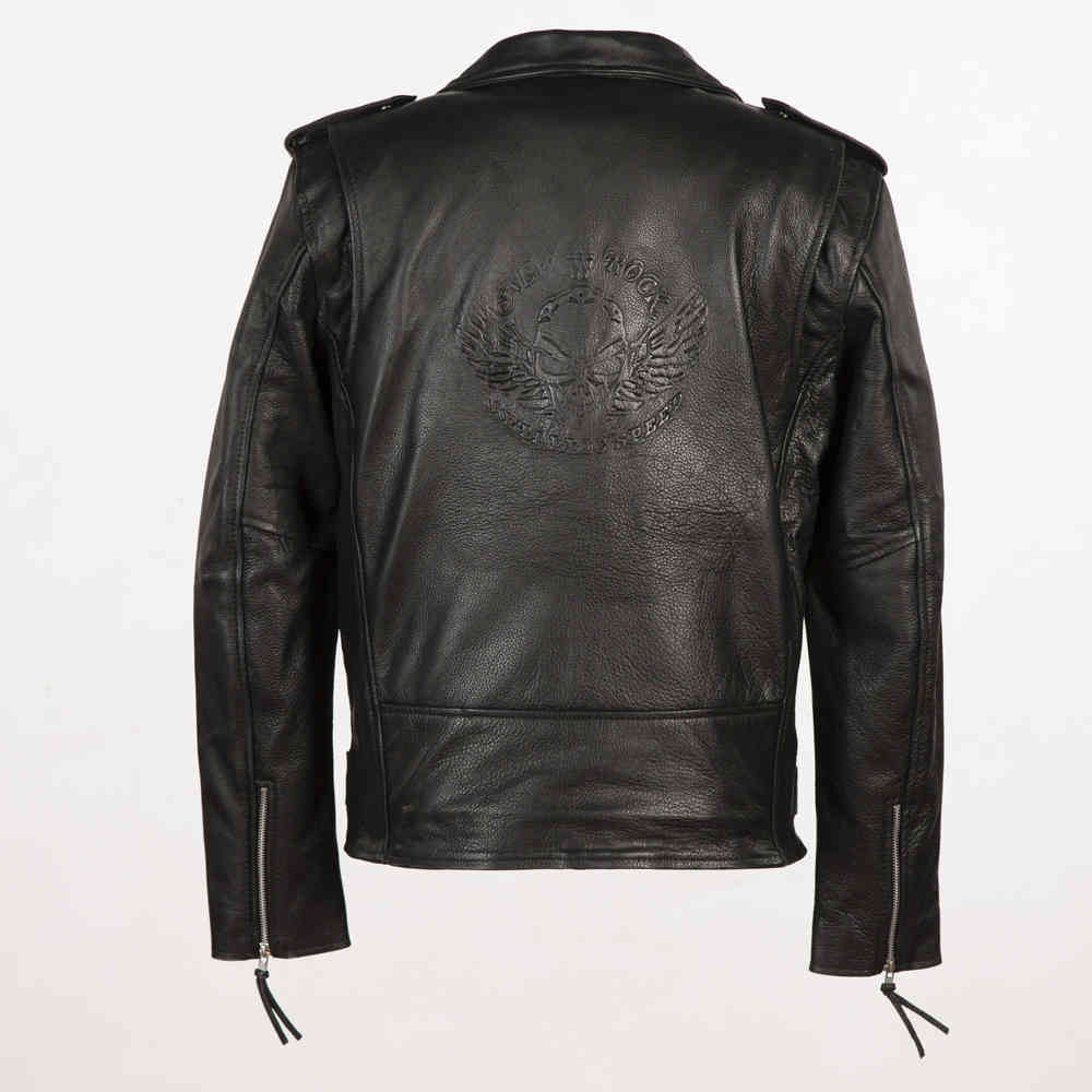 New Rock - W-NRLMJ006-S3 Leather jacket - Black